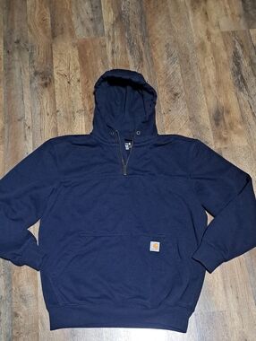 Carhartt Loose Fit Medium Hoodie Dark Blue